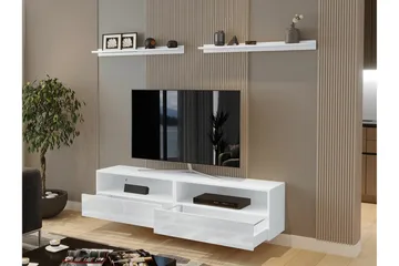 Summerville Möbelset För Vardagsrum White - Oppbevaring - Oppbevaringsmøbler - Møbelsett til stue