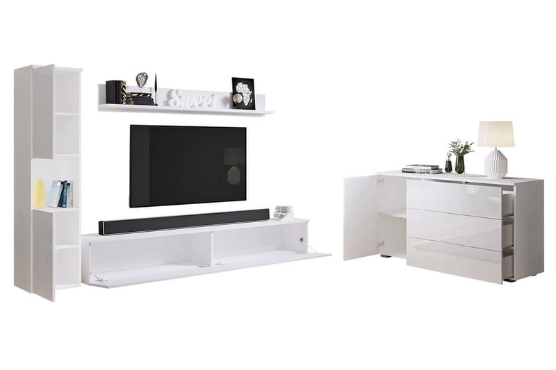 Valga Møbelsett Til Stuen Natur - Natur - Oppbevaring - Oppbevaringsmøbler - Møbelsett til stue