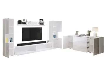 Valga Møbelsett Til Stuen Natur - Natur - Oppbevaring - Oppbevaringsmøbler - Møbelsett til stue