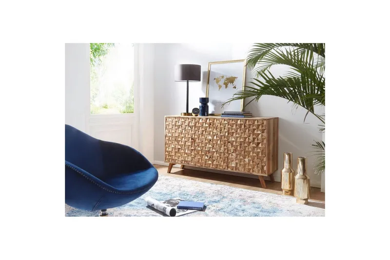 Möbler Wohnling Brun - Oppbevaring - Oppbevaringsmøbler - Sideboard & skjenk