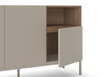Morlen Konsoll 140x80x41,8 cm - Sandstein Naturlig eik - Oppbevaring - Oppbevaringsmøbler - Sideboard & skjenk