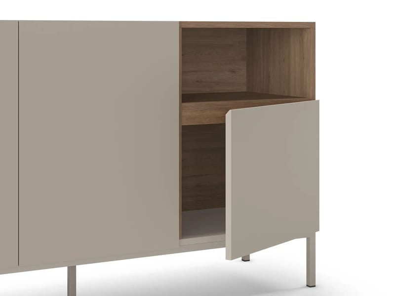 Morlen Konsoll 140x80x41,8 cm - Sandstein Naturlig eik - Oppbevaring - Oppbevaringsmøbler - Sideboard & skjenk