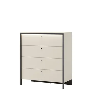 Navron Kommode 101 cm - Beige - Oppbevaring - Oppbevaringsmøbler - Kommode