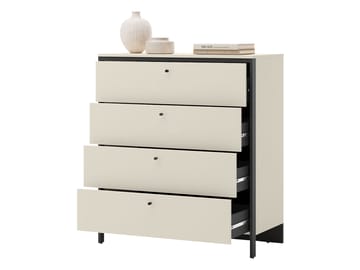 Navron Kommode 101 cm - Beige - Oppbevaring - Oppbevaringsmøbler - Kommode