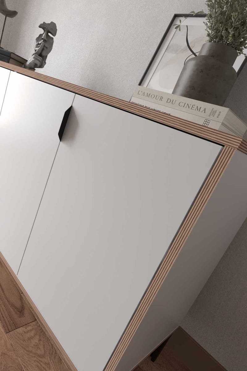 Olyros skjenk 160 cm - Hvit - Oppbevaring - Oppbevaringsmøbler - Sideboard & skjenk