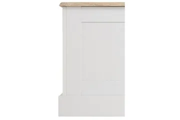 Dareia Oppbevaringskiste 90 cm - Hvit / Brun - Oppbevaring - Oppbevaringsmøbler - Oppbevaringskiste & sengekiste