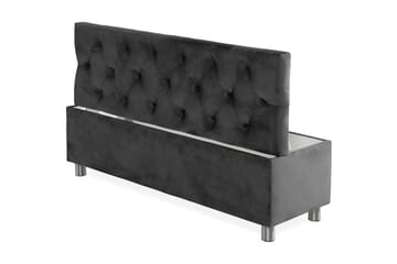 Ella Sengekiste 140cm Dypheftende - Mørkegrå - Oppbevaring - Oppbevaringsmøbler - Oppbevaringskiste & sengekiste