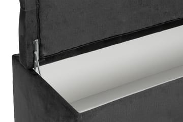 Ella Sengekiste 140cm Dypheftende - Mørkegrå - Oppbevaring - Oppbevaringsmøbler - Oppbevaringskiste & sengekiste