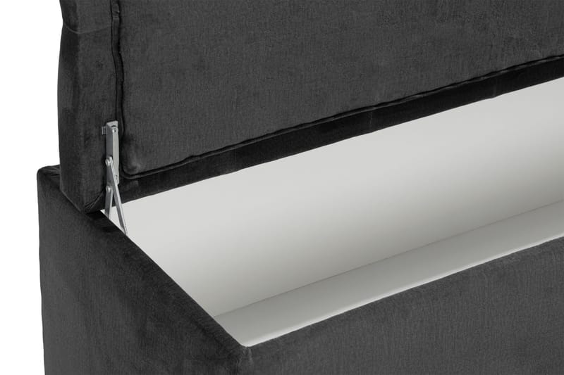 Ella Sengekiste 140cm Dypheftende - Mørkegrå - Oppbevaring - Oppbevaringsmøbler - Oppbevaringskiste & sengekiste