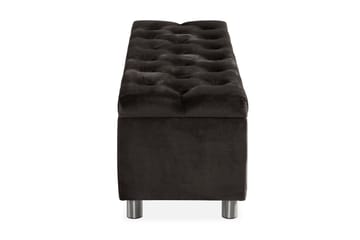 Ella Sengekiste 140cm Dypheftende - Svart - Oppbevaring - Oppbevaringsmøbler - Oppbevaringskiste & sengekiste