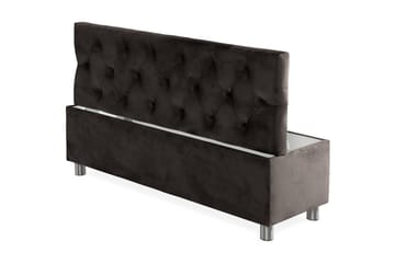 Ella Sengekiste 140cm Dypheftende - Svart - Oppbevaring - Oppbevaringsmøbler - Oppbevaringskiste & sengekiste