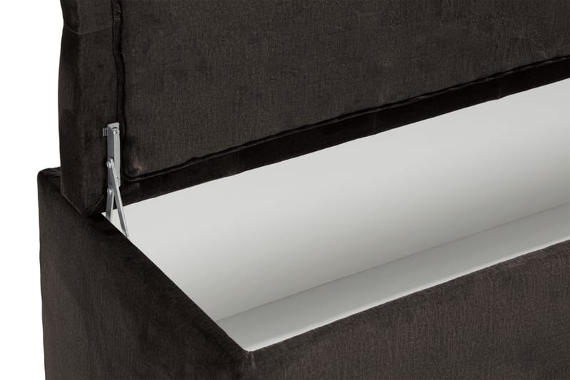 Ella Sengekiste 140cm Dypheftende - Svart - Oppbevaring - Oppbevaringsmøbler - Oppbevaringskiste & sengekiste