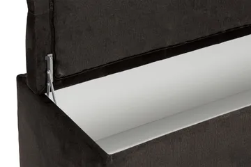 Ella Sengekiste 140cm Dypheftende - Svart - Oppbevaring - Oppbevaringsmøbler - Oppbevaringskiste & sengekiste