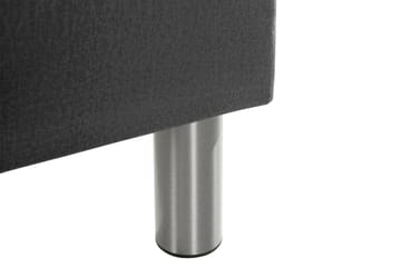 Ella Sengekiste 140cm Rutete - Mørkegrå - Oppbevaring - Oppbevaringsmøbler - Oppbevaringskiste & sengekiste