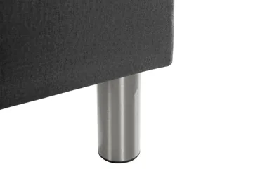 Ella Sengekiste 140cm Rutete - Mørkegrå - Oppbevaring - Oppbevaringsmøbler - Oppbevaringskiste & sengekiste