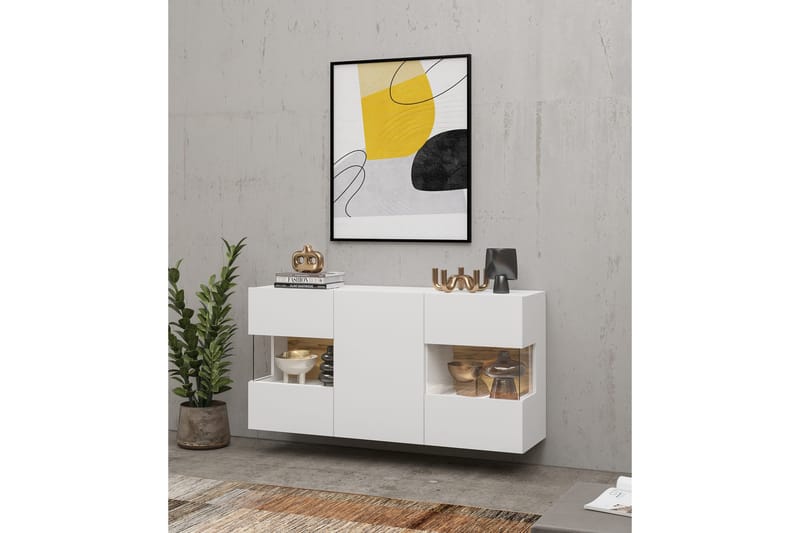 Jestine Oppbevaringskiste 120 cm - Hvit - Oppbevaring - Oppbevaringsmøbler - Oppbevaringskiste & sengekiste