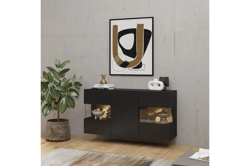 Jestine Oppbevaringskiste 120 cm - Svart - Oppbevaring - Oppbevaringsmøbler - Oppbevaringskiste & sengekiste