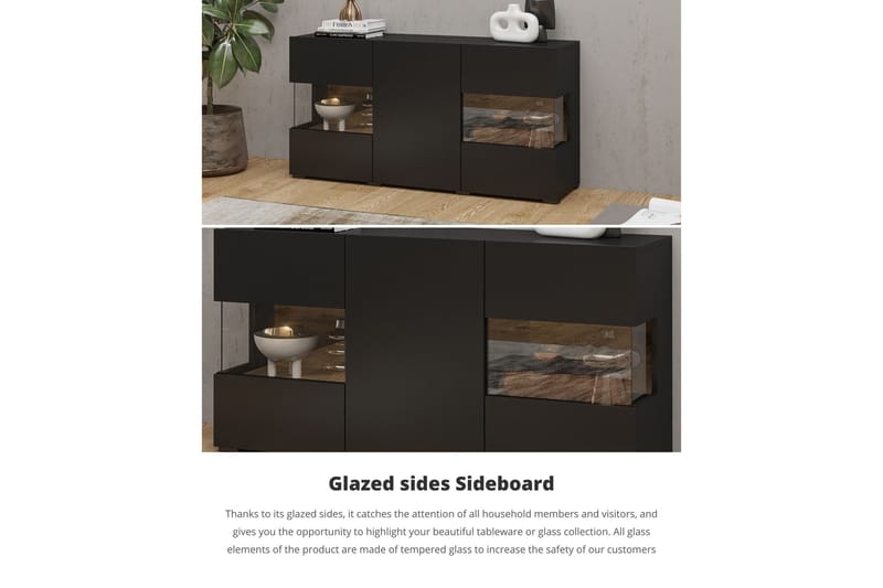 Jestine Oppbevaringskiste 120 cm - Svart - Oppbevaring - Oppbevaringsmøbler - Oppbevaringskiste & sengekiste