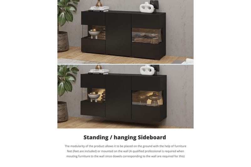 Jestine Oppbevaringskiste 120 cm - Svart - Oppbevaring - Oppbevaringsmøbler - Oppbevaringskiste & sengekiste