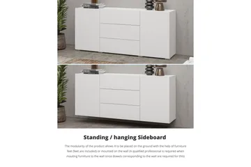 Jestine Oppbevaringskiste 140 cm - Hvit - Oppbevaring - Oppbevaringsmøbler - Oppbevaringskiste & sengekiste