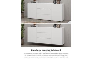 Jestine Oppbevaringskiste 140 cm - Hvit - Oppbevaring - Oppbevaringsmøbler - Oppbevaringskiste & sengekiste