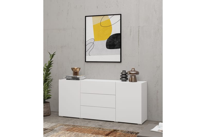 Jestine Oppbevaringskiste 140 cm, Hvit