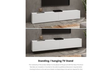 Jestine Oppbevaringskiste 180 cm - Hvit - Oppbevaring - Oppbevaringsmøbler - Oppbevaringskiste & sengekiste