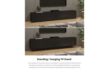 Jestine Oppbevaringskiste 180 cm - Svart - Oppbevaring - Oppbevaringsmøbler - Oppbevaringskiste & sengekiste