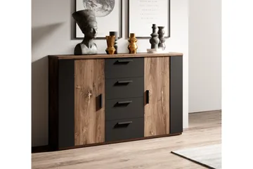 Joannie Oppbevaringskiste 132 cm - Mørkebrun/Svart - Oppbevaring - Oppbevaringsmøbler - Oppbevaringskiste & sengekiste