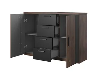 Joannie Oppbevaringskiste 132 cm - Mørkebrun/Svart - Oppbevaring - Oppbevaringsmøbler - Oppbevaringskiste & sengekiste