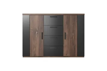 Joannie Oppbevaringskiste 132 cm - Mørkebrun/Svart - Oppbevaring - Oppbevaringsmøbler - Oppbevaringskiste & sengekiste