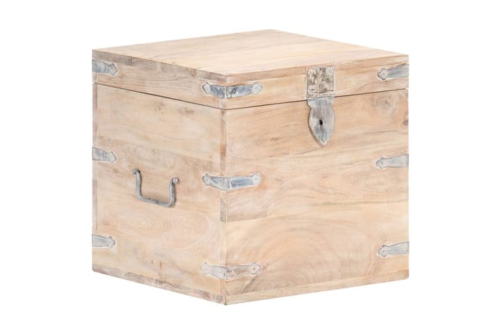 Kiste 40x40x40 cm heltre akasie - Oppbevaringskiste & sengekiste