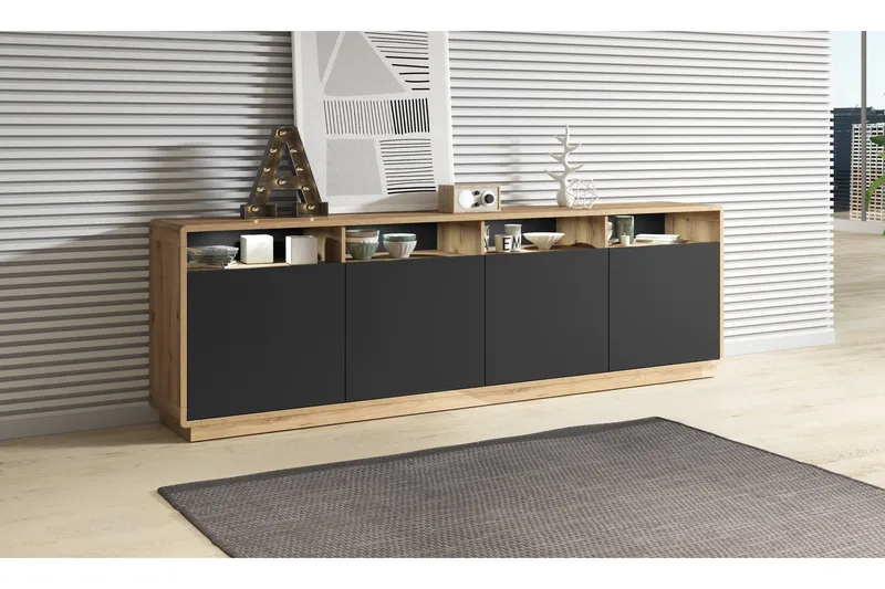 Louetta Oppbevaringskiste 238 cm - Flerfarget - Oppbevaring - Oppbevaringsmøbler - Oppbevaringskiste & sengekiste