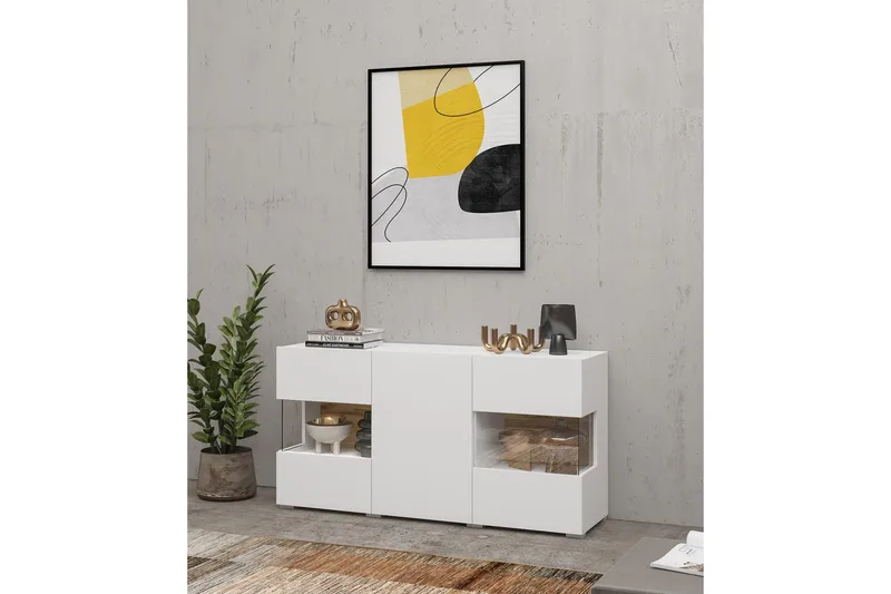 Oppbevaringskiste Speno 120 cm, Hvit