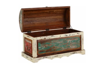 Vecchia Koffert 90 cm - Akasie Flerfarget - Oppbevaring - Oppbevaringsmøbler - Oppbevaringskiste & sengekiste