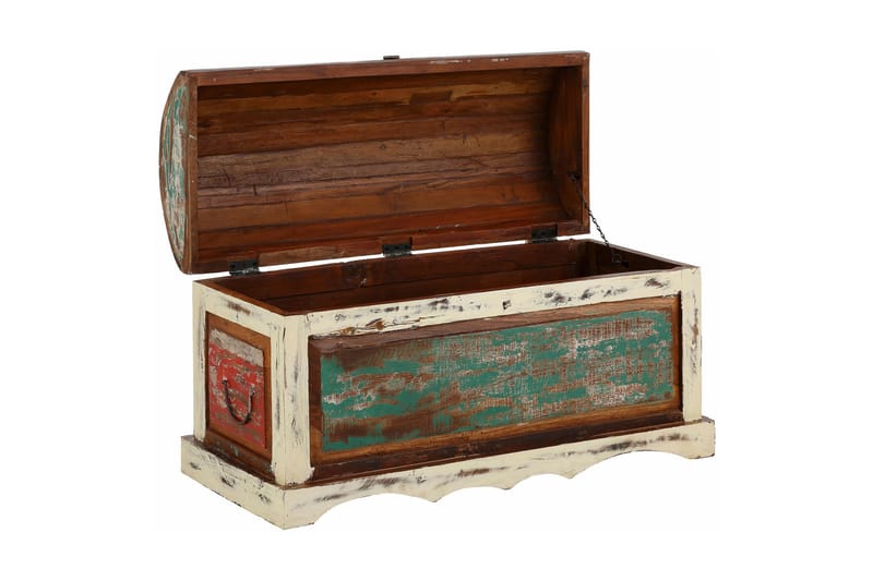 Vecchia Koffert 90 cm - Akasie Flerfarget - Oppbevaring - Oppbevaringsmøbler - Oppbevaringskiste & sengekiste