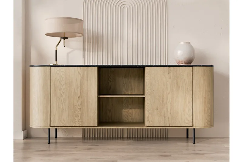 Pantego Skjenk 184x40 cm - Brun - Oppbevaring - Oppbevaringsmøbler - Sideboard & skjenk