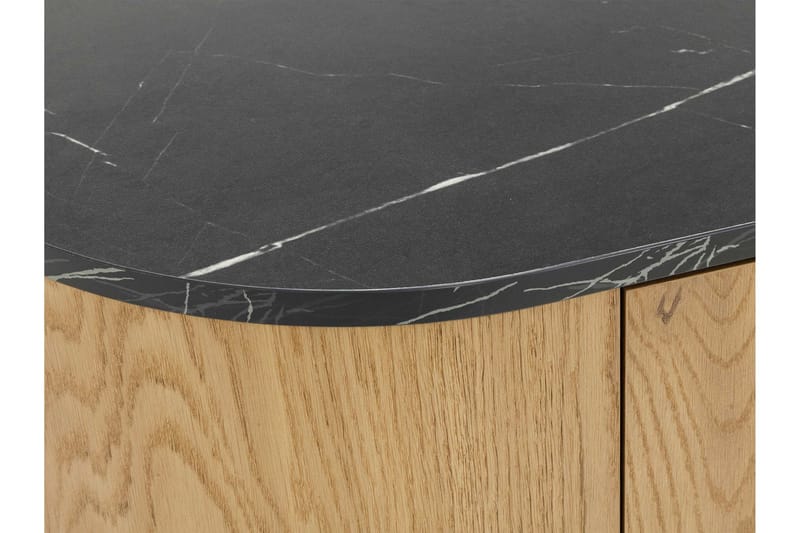 Pantego Skjenk 184x40 cm i Tre med Metallben - Brun - Oppbevaring - Oppbevaringsmøbler - Sideboard & skjenk