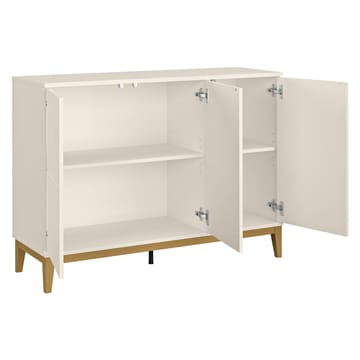 Pelle skjenk 120x85 cm - Kasjmir og eik - Oppbevaring - Oppbevaringsmøbler - Sideboard & skjenk