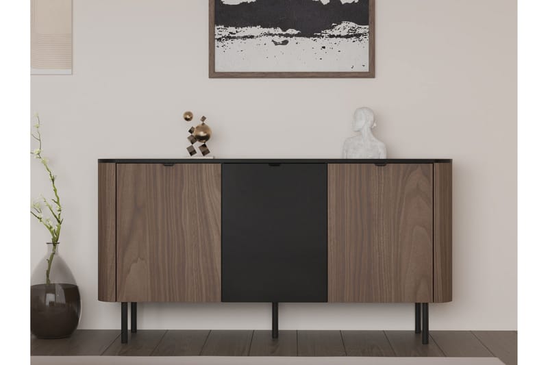Pollena Skjenk 151x39 cm - Brun - Oppbevaring - Oppbevaringsmøbler - Sideboard & skjenk