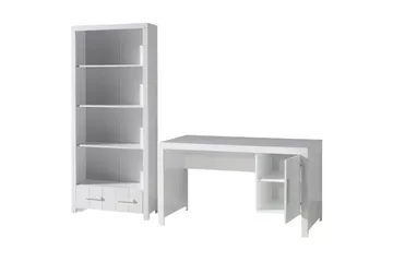 Pult med bokhylle Erik - Oppbevaring - Oppbevaringsmøbler - Møbelsett til stue