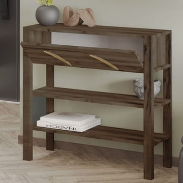 Relon Kommode 90x85x30 cm - Antikk valnøtt - Oppbevaring - Oppbevaringsmøbler - Sideboard & skjenk