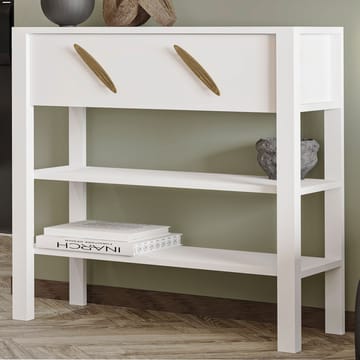 Relon Kommode 90x85x30 cm - Hvit - Oppbevaring - Oppbevaringsmøbler - Sideboard & skjenk