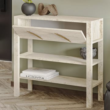 Relon Kommode 90x85x30 cm - Travertin - Oppbevaring - Oppbevaringsmøbler - Sideboard & skjenk