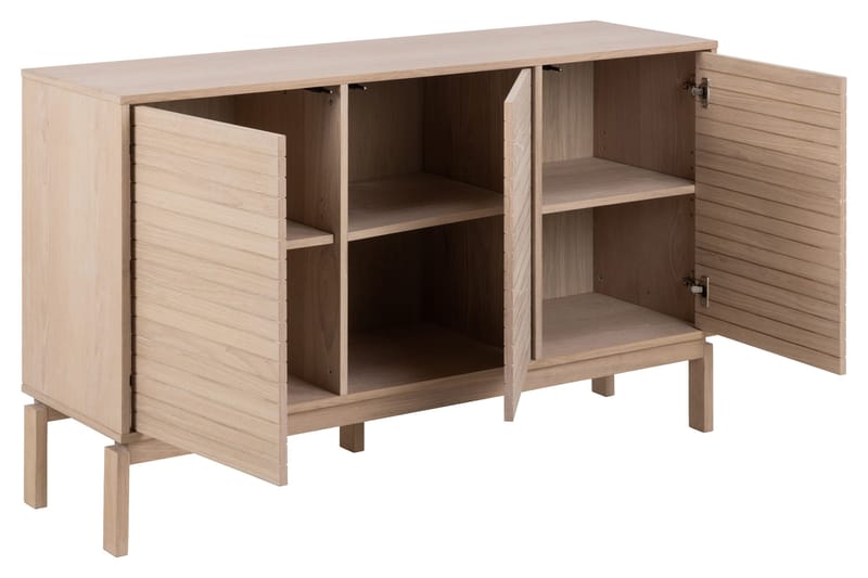 Sakie Skjenk 135,4 cm - Hvid - Oppbevaring - Oppbevaringsmøbler - Sideboard & skjenk