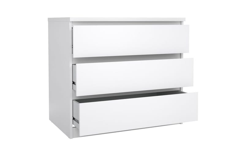 Salomns Kommode 77 cm - Hvit - Oppbevaring - Oppbevaringsmøbler - Kommode