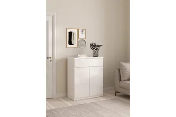 Salomns Skjenk 80,4x40 cm - Hvit - Oppbevaring - Oppbevaringsmøbler - Sideboard & skjenk