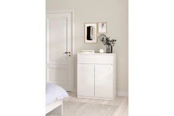 Salomns Skjenk 80,4x40 cm - Hvit - Oppbevaring - Oppbevaringsmøbler - Sideboard & skjenk