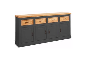 Selma Skjenk 190 cm - Grå - Oppbevaring - Oppbevaringsmøbler - Sideboard & skjenk