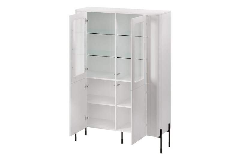 Sherie Møbelsett Til Stuen - Hvit - Oppbevaring - Oppbevaringsmøbler - Møbelsett til stue